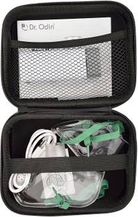 Dr. Odin Portable Mesh Nebulizer ReChargeable Machine for Kids and Adults for Anywhere Use with Small and Big Mask (Mini Air 360 + A) Nebulizer