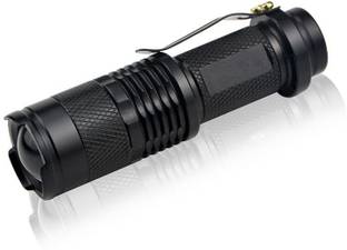 ACUTAS Mini Waterproof LED Flashlight 3 Modes Zoomable Torch