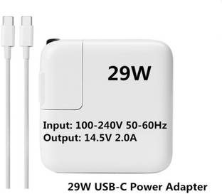 SellZone OEM Power Adapter Apple A1540 Charger For MacBook 12 14.5V 2A 29W USB-C(With USB-C Cable) 29 W Adapter