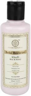 KHADI NATURAL Herbal Rose & Honey Moisturizer
