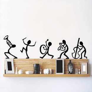 Asmi Collections 100 cm Happy Band Removable Sticker