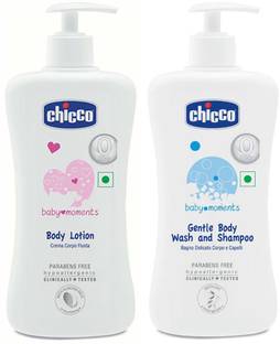 Chicco 200ML BODY WASH+200 BODY LOTION