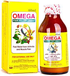 OMEGA Pain Killer Liniment Oil For 60 ML Liquid