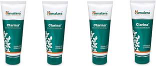 HIMALAYA Clarina ANTI-ACNE , Cleanses skin, controls acne pack of 4 Face Wash
