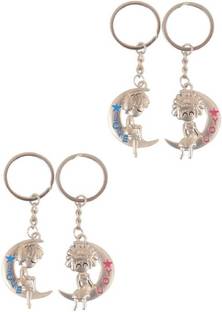 MGP FASHION Love Heart Couple Gift Key Chain Combo No.138 Key Chain
