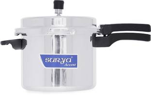 Surya Accent Classic 5 L Outer Lid Induction Bottom Pressure Cooker