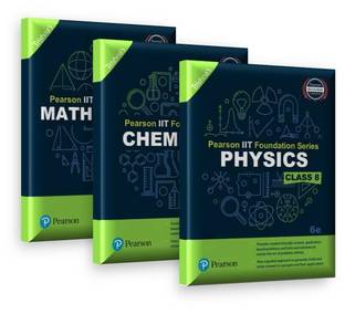 Pearson IIT Foundation Series for Class 8 (Set of 3)