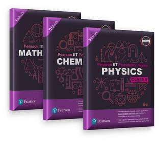 Pearson IIT Foundation Series for Class 9 (Set of 3)