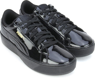 PUMA Puma Vikky Platform Patent Sneakers For Women - Buy Puma Black-Puma  Black Color PUMA Puma Vikky Platform Patent Sneakers For Women Online at  Best Price - Shop Online for Footwears in