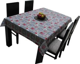 AIRWILL Printed 4 Seater Table Cover