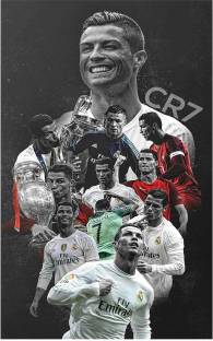 Cristiano Ronaldo Poster for room Paper Print