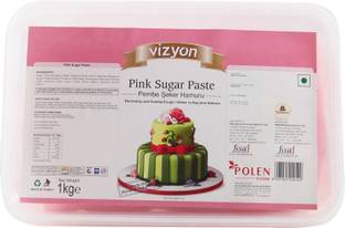Vizyon PInk, 1 Kg Sugar Paste