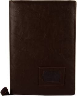kittu faux leather Executive Document Bag brown fs set of 1