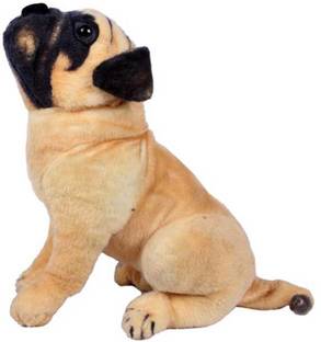 Firstep Pug Dog Soft Toy - 36 cm  - 20 cm