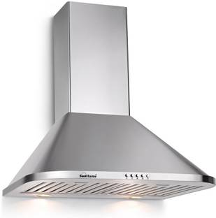 Sunflame MATRIX 60 SS BF Wall and Ceiling Mounted Stainless Steel 1100 m3/hr Chimney