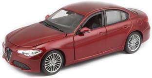 Bburago Die-Cast 1:24 Scale Alfa Romeo Giulia Car Met