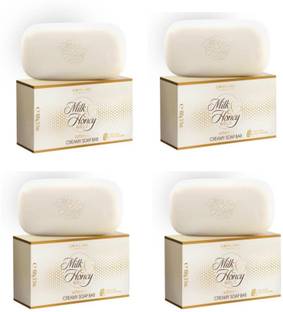 Oriflame Milk & honey Soap(pack of 4)
