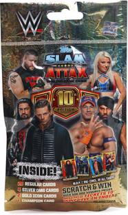 Topps WWE SLAM ATTAX 10 TCG collection Multipack''