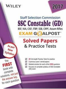 SSC Constable (GD) Exam Solved Papers & Practice Tests 2017 First Edition