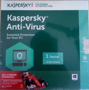 Kaspersky Anti-virus 1.0 User 1 Year
