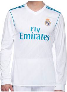 Navex Football Jersey Real MAdrid 2017-18 kit Size-38 Football Kit