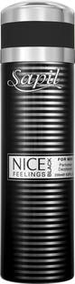 Sapil Nice Feelings Black Deodorant (Imported From U.A.E) Deodorant Spray  -  For Men