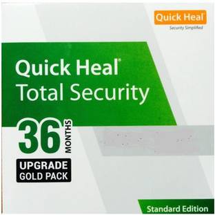 Quick Heal Total Security Renewal Pack 1pc 3 Years Reviews ...