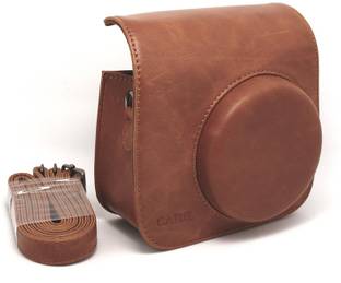 Caiul Vintage Retro style PU Leather Instax Mini 9, Mini 8 Brown  Camera Bag