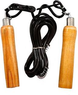 Woody Wooden Black Freestyle Skipping Rope