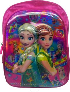BARBIE 3D Frozen Fever Elsa And Anna Disney Cinderella, Princess, Princesa, Barbie Waterproof School Bag