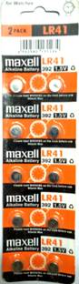 Divye Electronics Solutions LR41 1.5V Alkaline Coin Cell - 10 PCS (Silver)  Battery