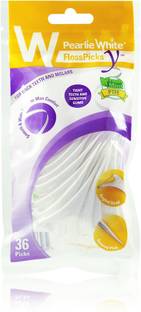 pearlie white Flosspick Y FlossPick Y 2-IN-1 Premium Back Teeth Flosser (36 picks)
