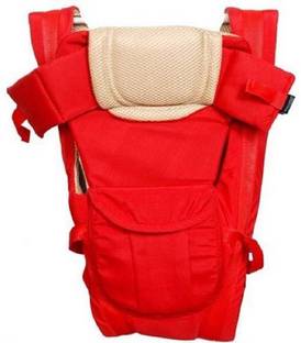 Continental Adjustable Hands-Free 4-in-1 Front Baby Carrier Bag ( Red ) Baby Carrier