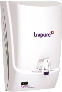 LIVPURE GLITZ SILVER 7 L RO + UF Water Purifier