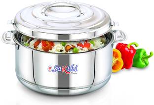 sakthi Stainless steel hot box 1000ml Serve Casserole