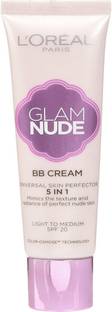 L'Oreal Paris Glam Nude Bb Cream Light to Medium