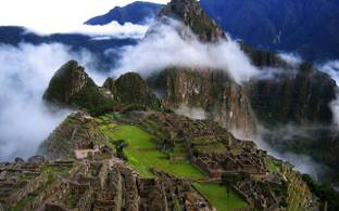 Beautiful Machu Picchu Wonders Wallpapers poster on LARGE PRINT 36X24 INCHES Photographic Paper