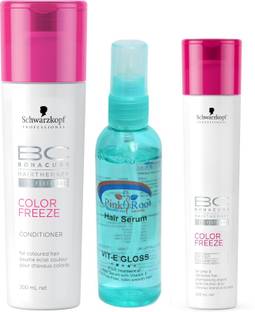 Schwarzkopf Color Freeze Conditioner+Shampoo with Pink Root Hair Serum