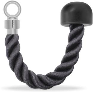 KOBO Single Tricep Rope WTA-24 Bicep Cable Attachment Exercises Triceps Bar