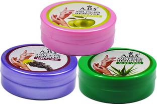ads Aloevera, Apple, Grapes Nail Pads Remover