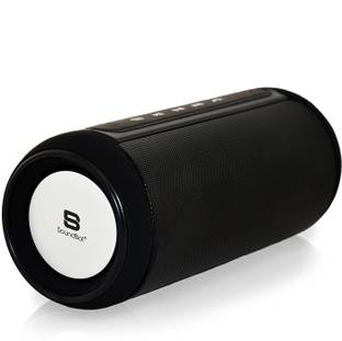 SoundBot SB525 Bluetooth 4.0 Speaker 12 hrs Music Streaming&Hands-Free Calling,Built-in Mic&3.5mm Bluetooth Speaker