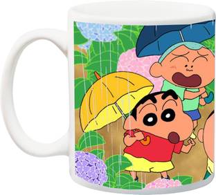 Stylotrendz Shinchan and Friends Friendship Bond Gift for Kids or Friend Ceramic Coffee Mug