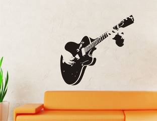 Heaven Decor1 Music & Musical Instruments Black Wallpaper