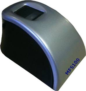 MANTRA MFS 100 (Latest Version) USB Fingerprint Scanner Biometric Shop with OTG Cable Payment Device, Access Control, Time & Attendance