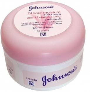 JOHNSON'S 24 Hour Moisturizing Cream - (Pack of 2) - Made in U A E