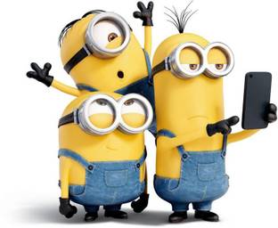 Movie Minions Stuart Kevin Bob HD Wallpaper Print Poster on 13x19 Inches Paper Print