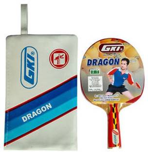 GKI Dragon Multicolor Table Tennis Racquet