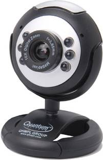 QUANTUM QHMPL 495LM LATEST 16 HD Webcam with Built-In Microphone with Night Vision USB Connectivity