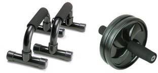 STARX AB roller with Push Up bar Ab Exerciser