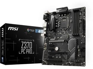 MSI actual Z370 PC PRO LGA1151Socket ATX Intel Z270 Chipset DDR4 Motherboard for Desktop